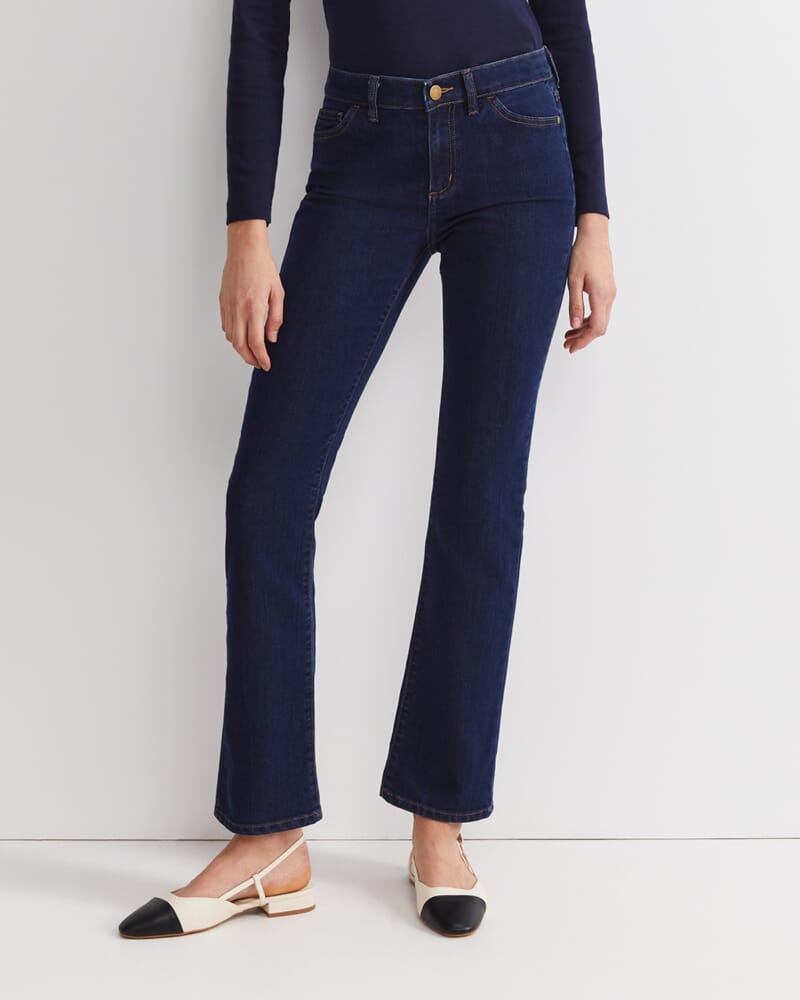 Simone Straight Jean in INDIGO