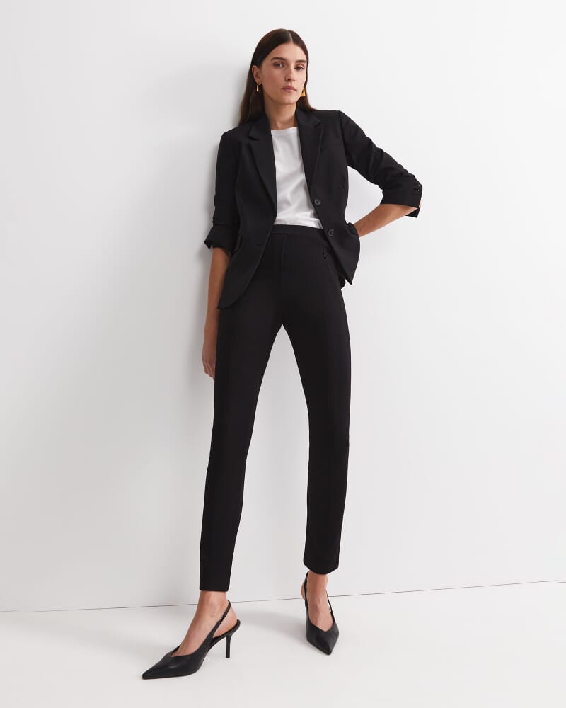 Esme Ponte Pant in BLACK