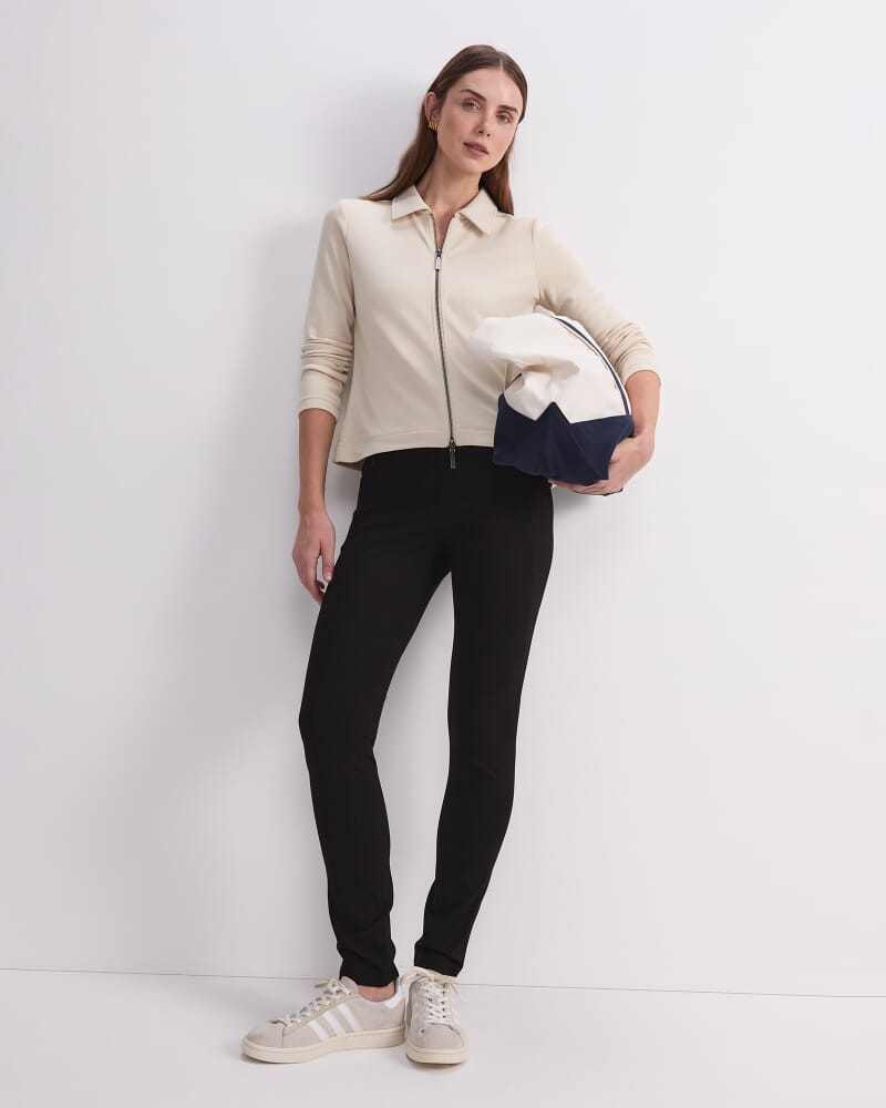 Esme Ponte Pant in BLACK