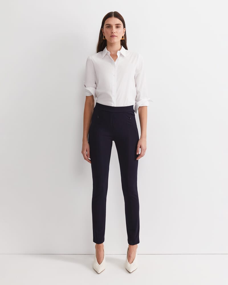 Esme Ponte Pant in NAVY