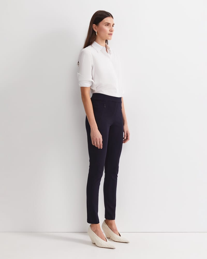 Esme Ponte Pant in NAVY