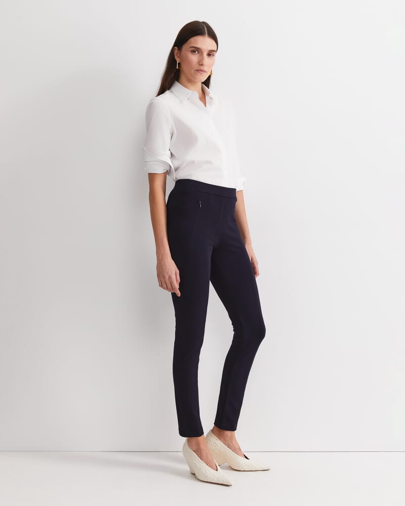 Esme Ponte Pant in NAVY