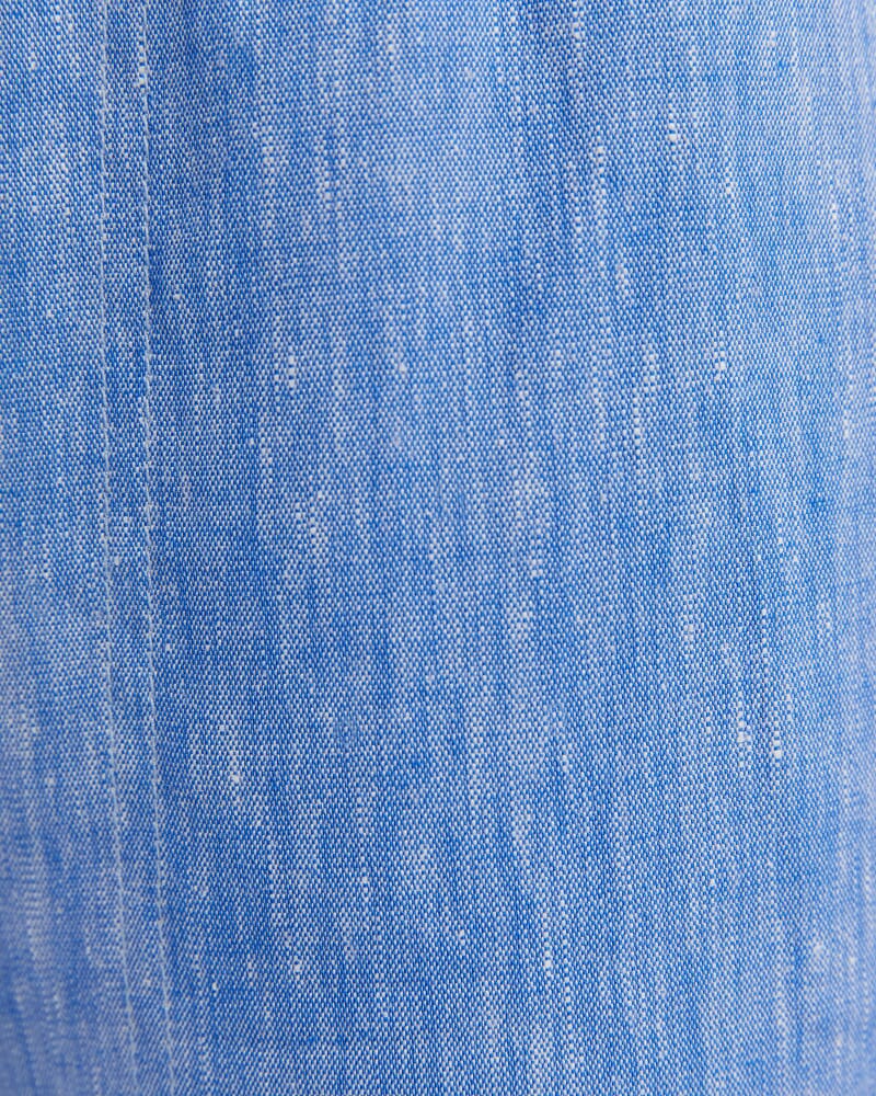 Rosa Linen Pant in CERULEAN