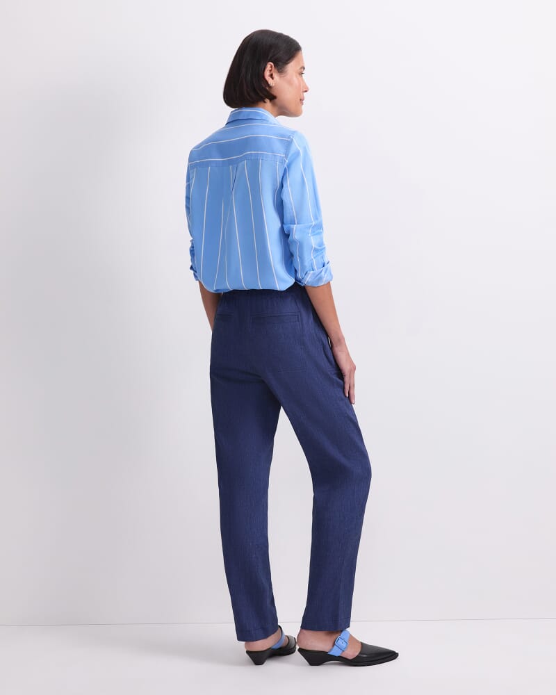 Rosa Linen Pant in INDIGO