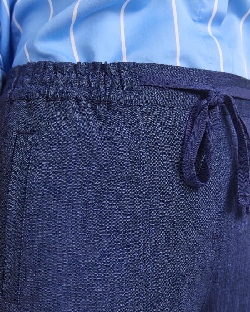 Rosa Linen Pant in INDIGO