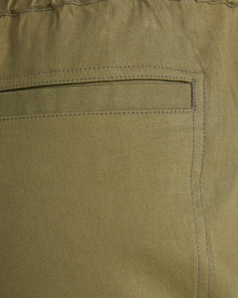 Rosa Linen Pant in KHAKI