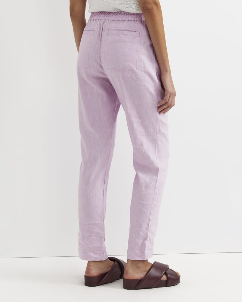 Rosa Linen Pant in ORCHID