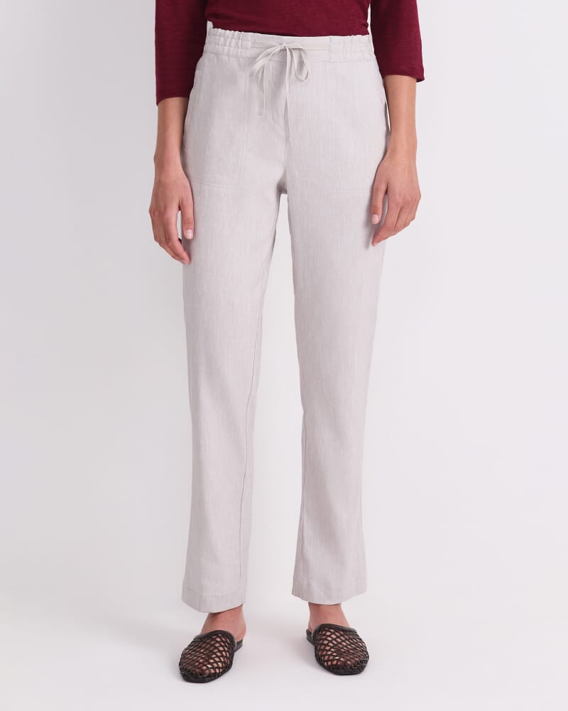 Rosa Linen Pant in STRING