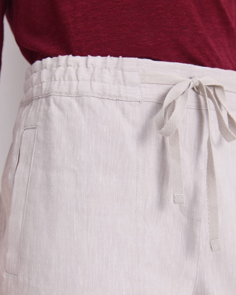 Rosa Linen Pant in STRING