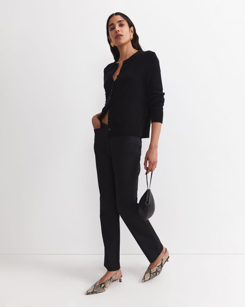 Eva Full Length Pant in BLACK