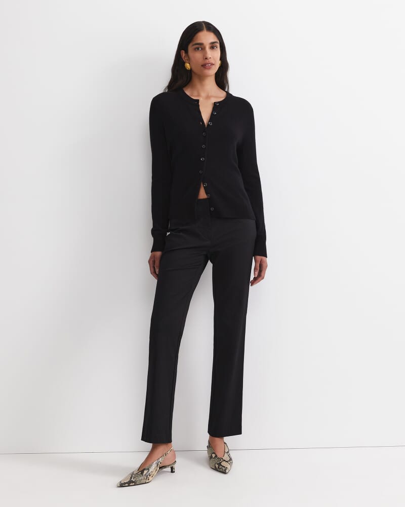 Eva Full Length Pant in BLACK