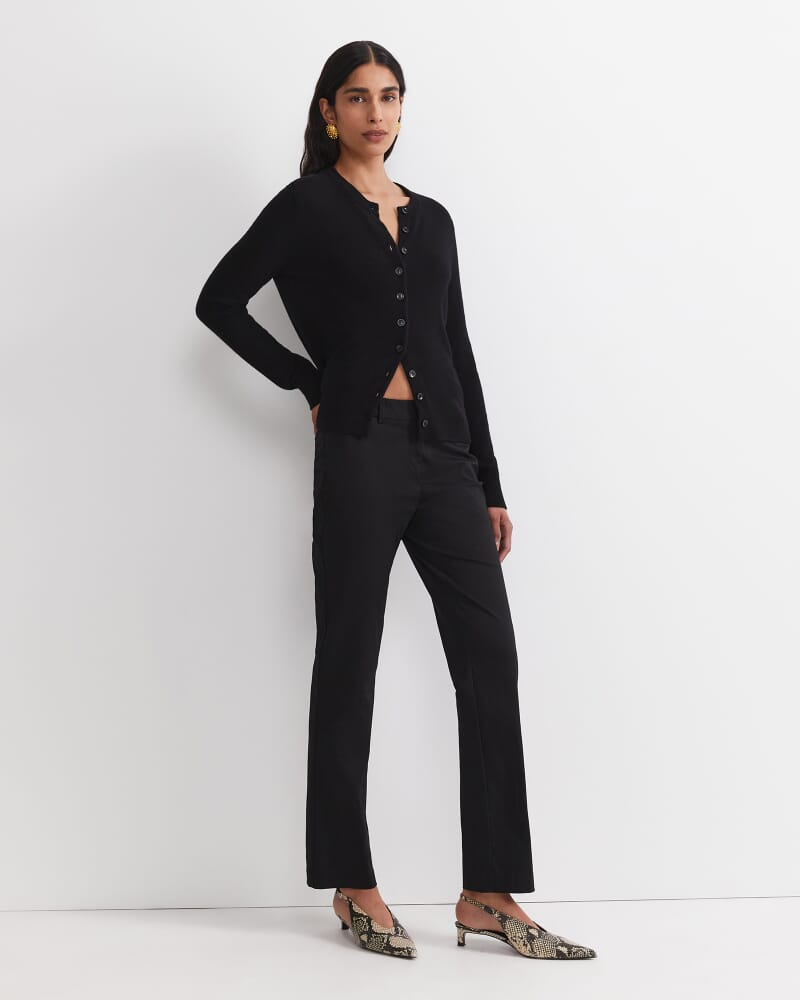 Eva Full Length Pant in BLACK