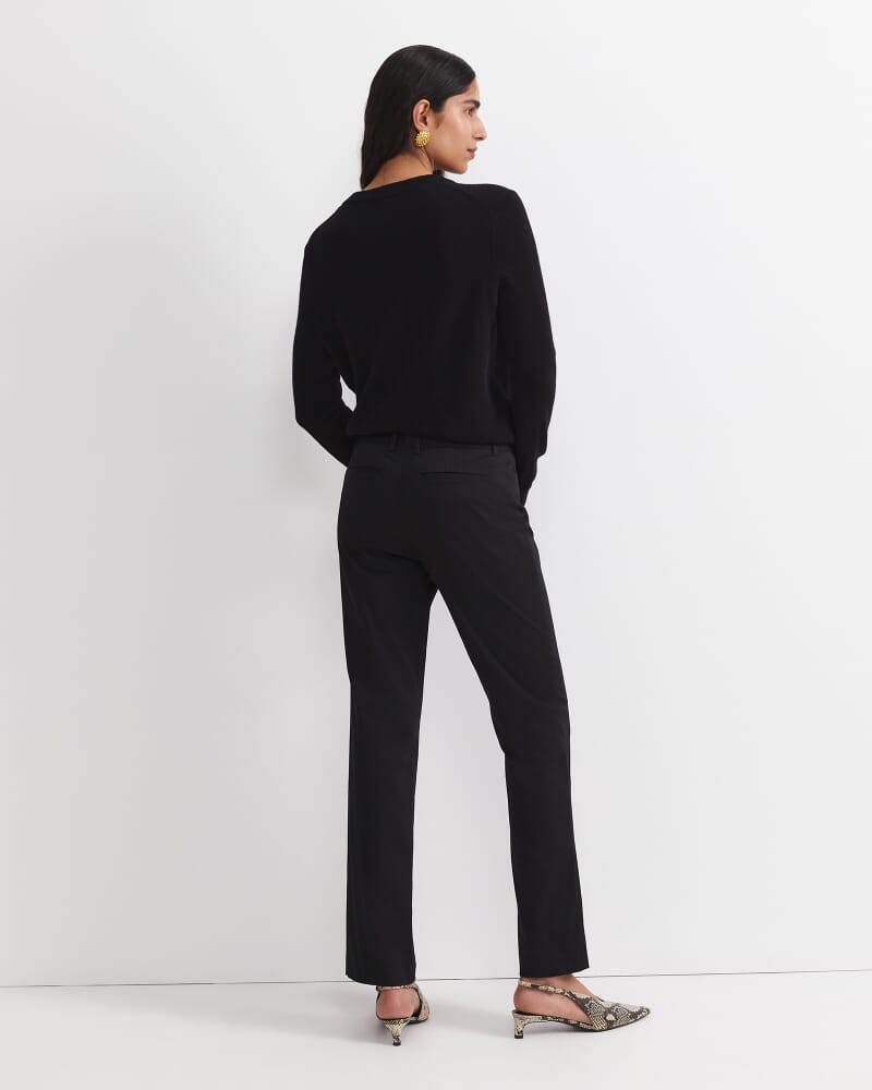 Eva Full Length Pant in BLACK