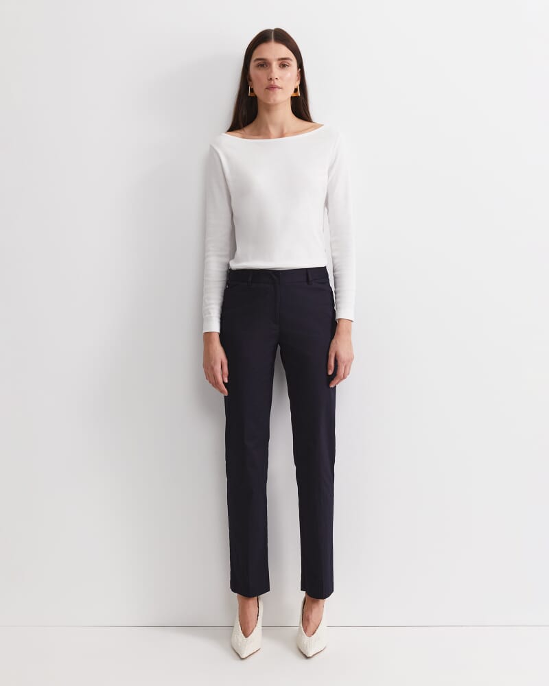 Eva Full Length Pant in CLASSIC NAVY