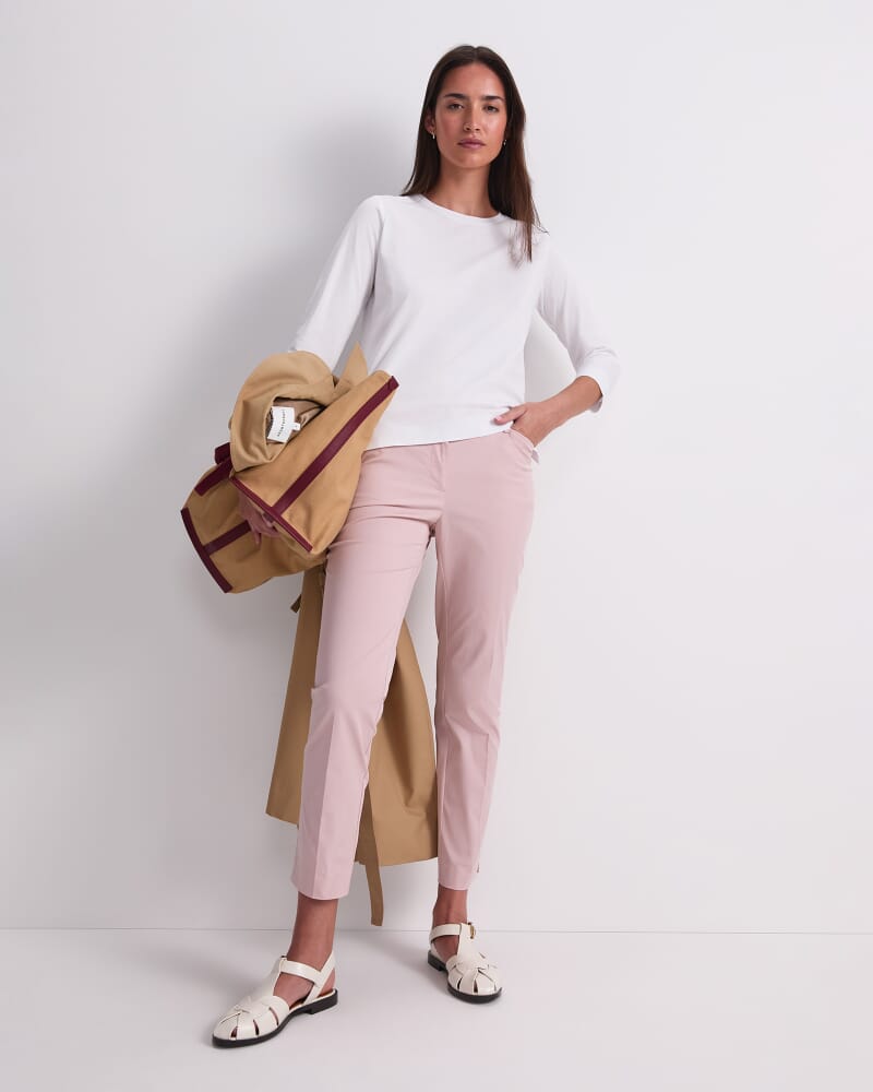 Evie Capri Pant in PINK