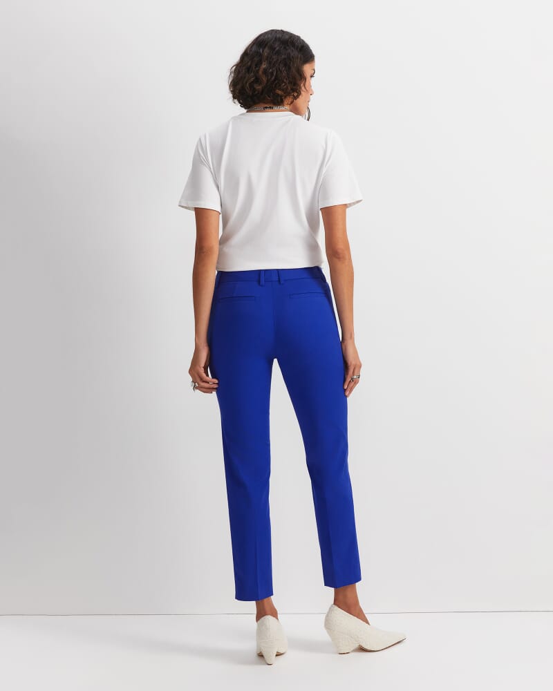 Evie Capri Pant in COBALT