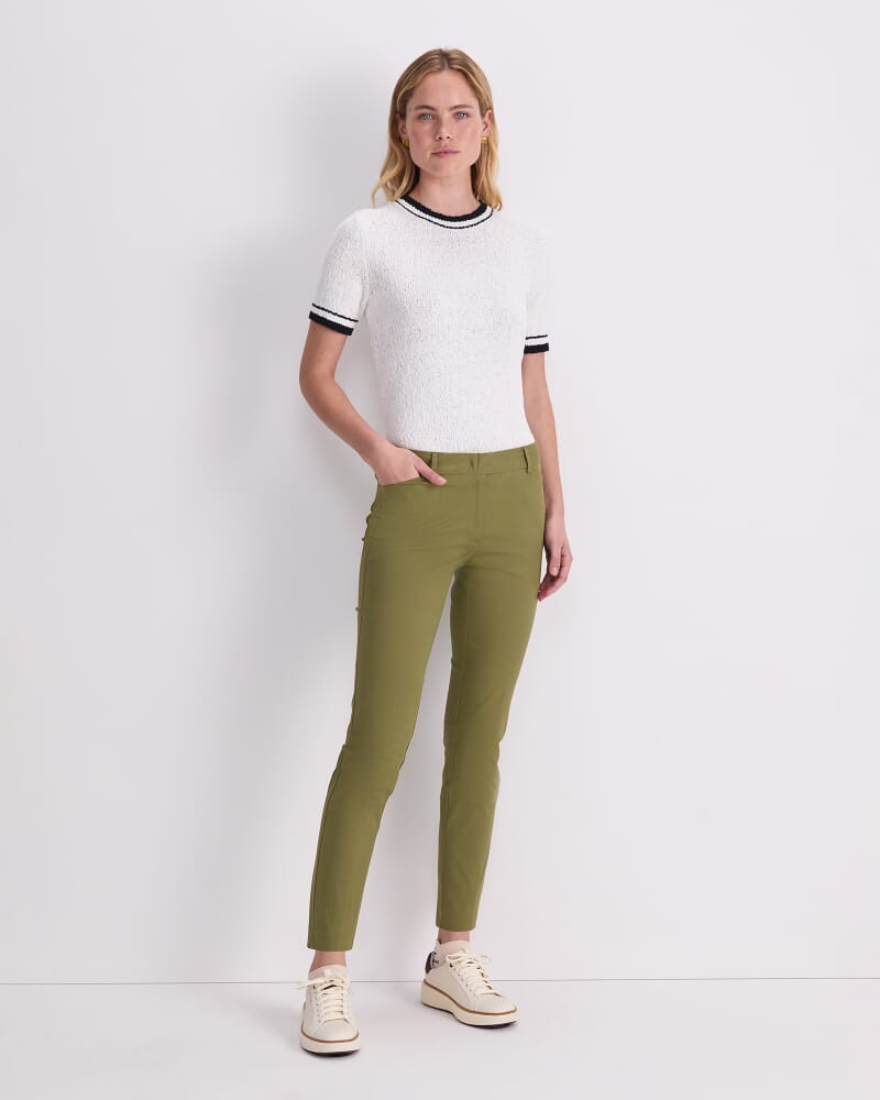 Evie Capri Pant in KHAKI