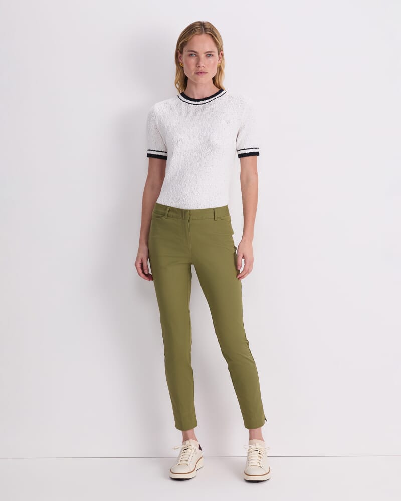 Evie Capri Pant in KHAKI