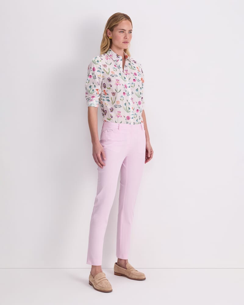 Evie Capri Pant in LIGHT PINK