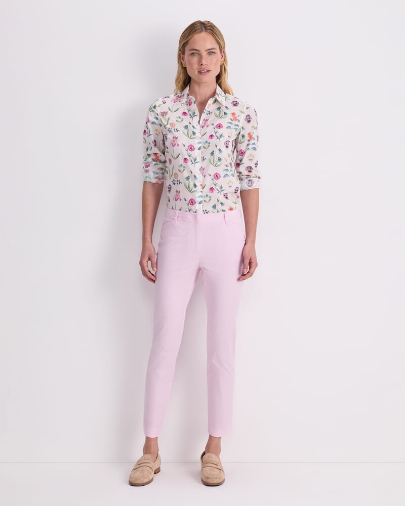 Evie Capri Pant in LIGHT PINK