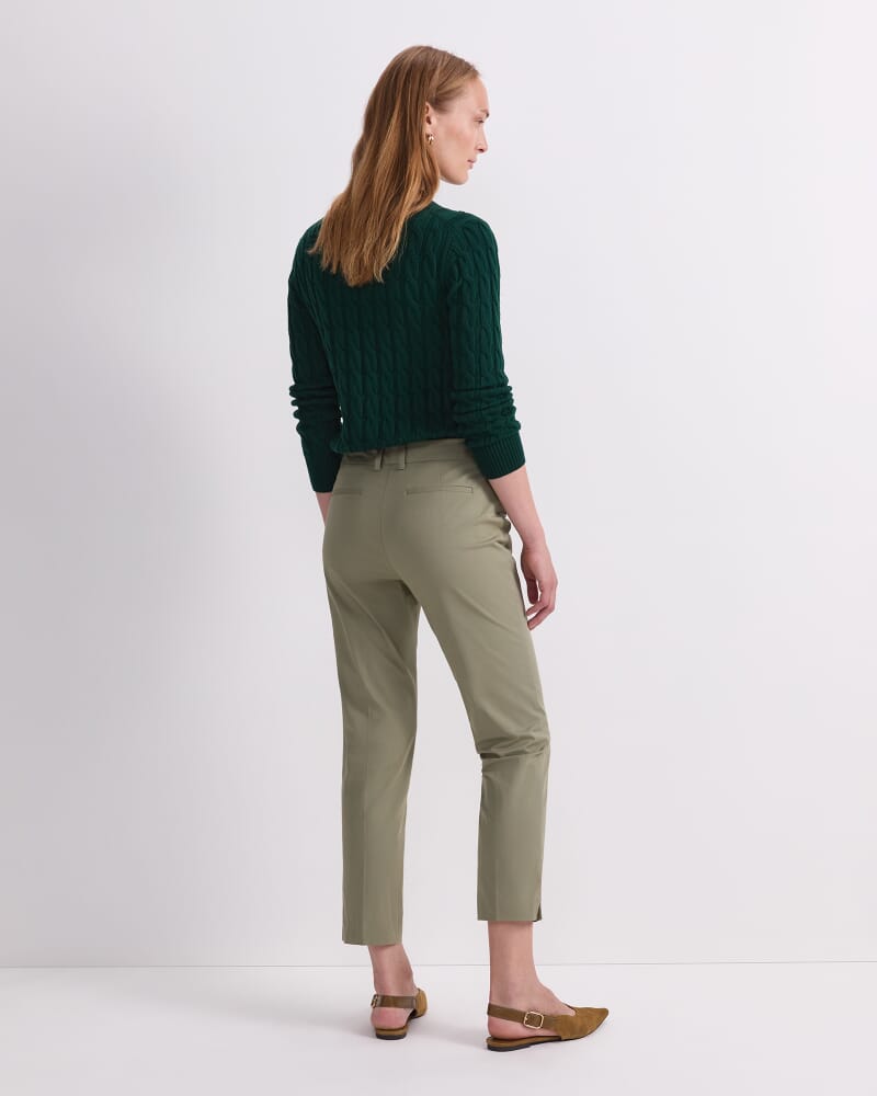Evie Capri Pant in SAGE