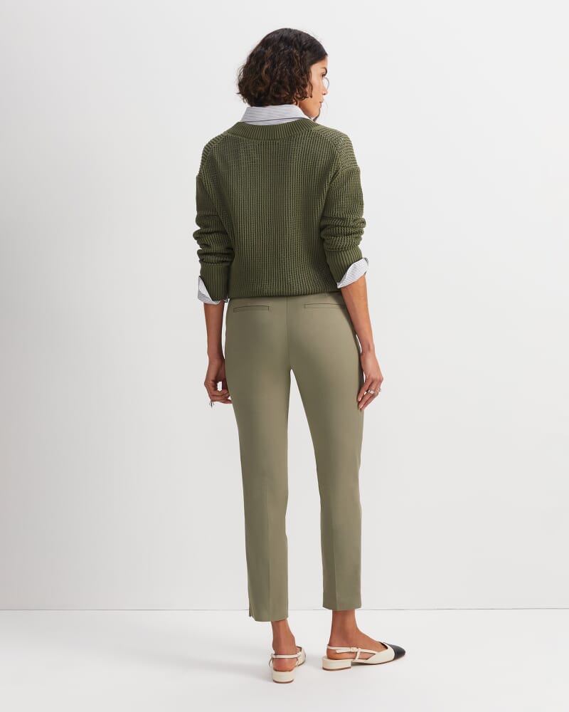 Evie Capri Pant in SOFT KHAKI