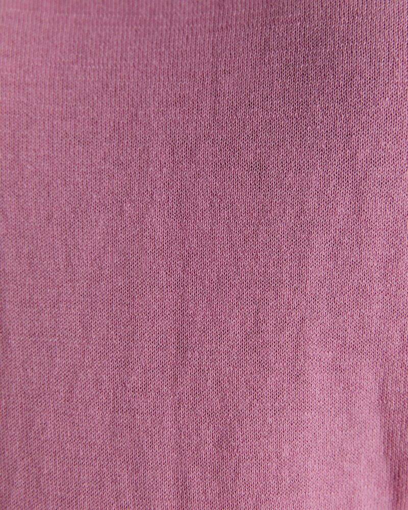 Alphine Silk Blend Knit Top in CANDY