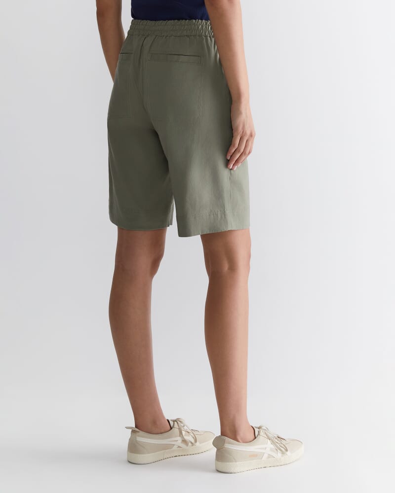 Rosa Linen Short in KHAKI