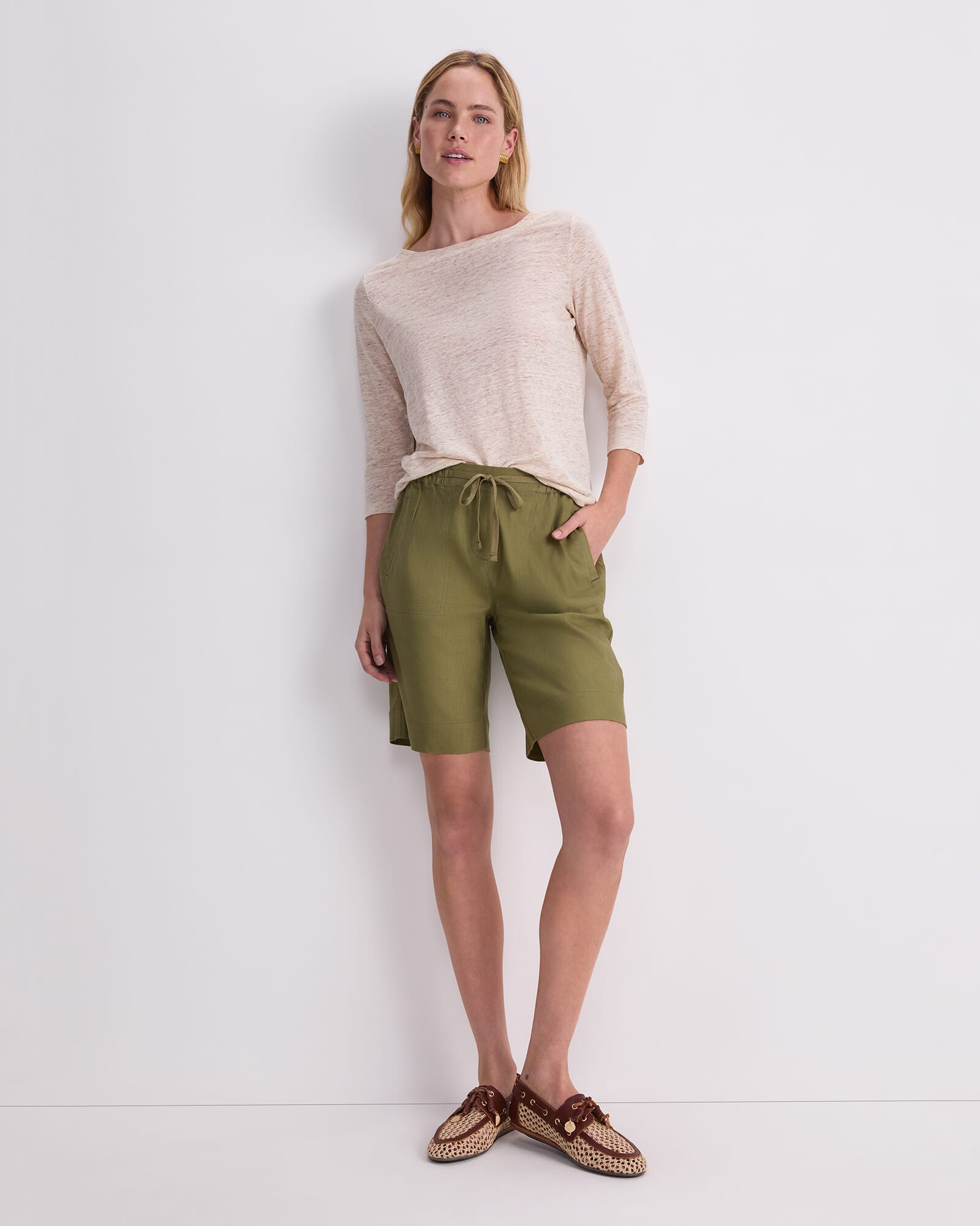 Rosa Linen Short