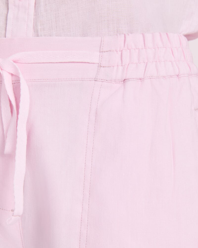 Rosa Linen Short in LIGHT PINK