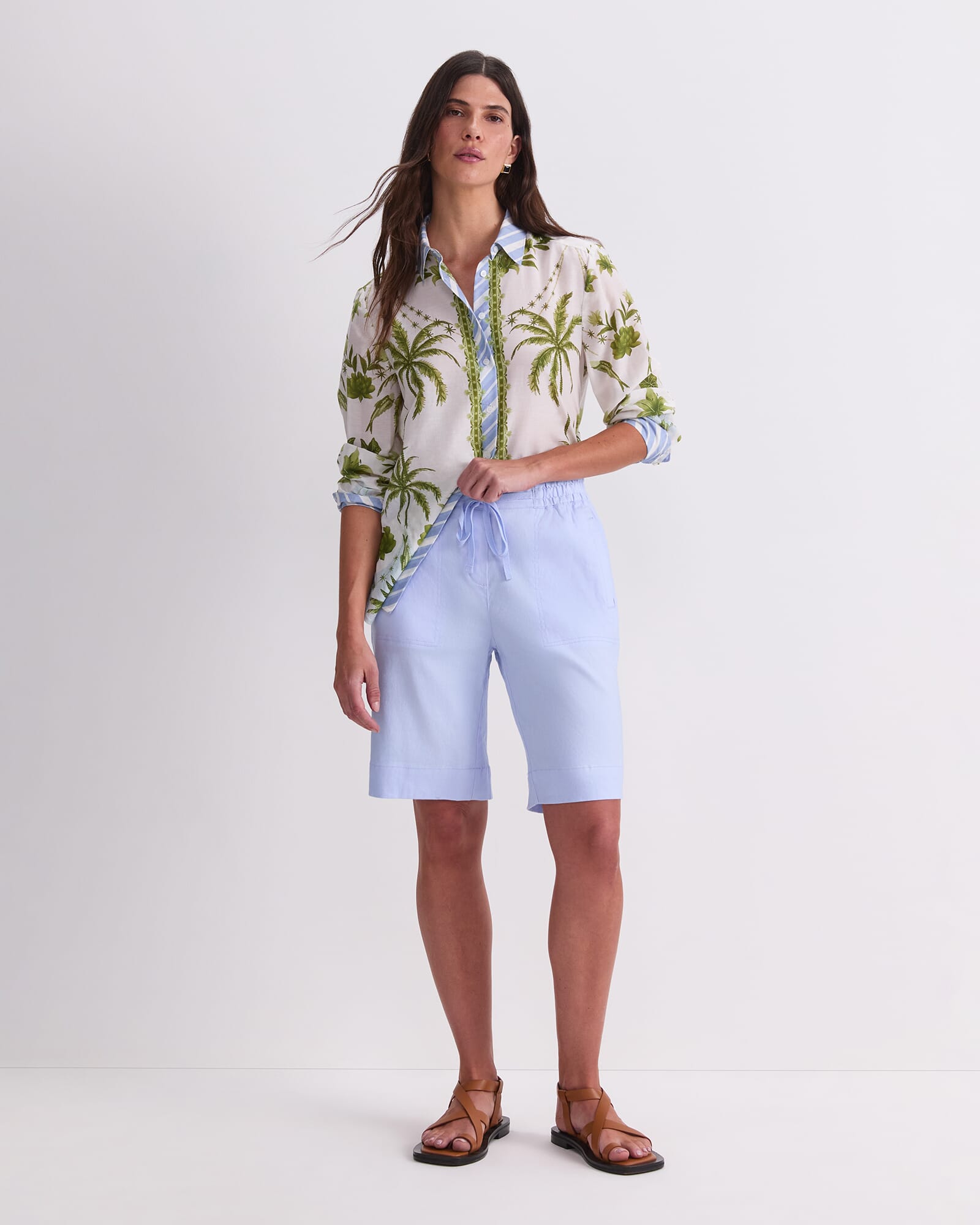 Rosa Linen Short