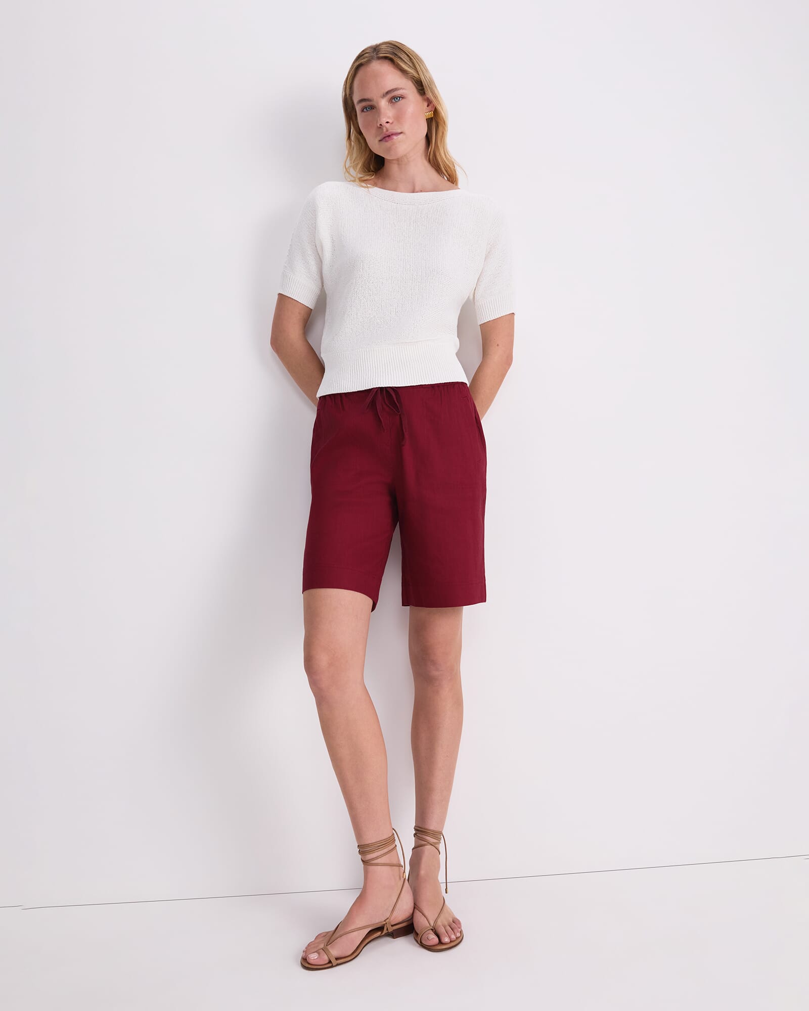 Rosa Linen Short