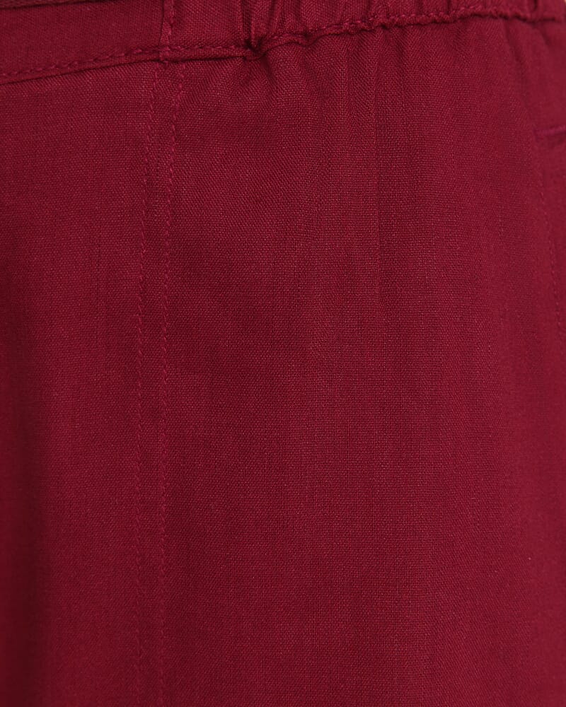 Rosa Linen Short in PINOT