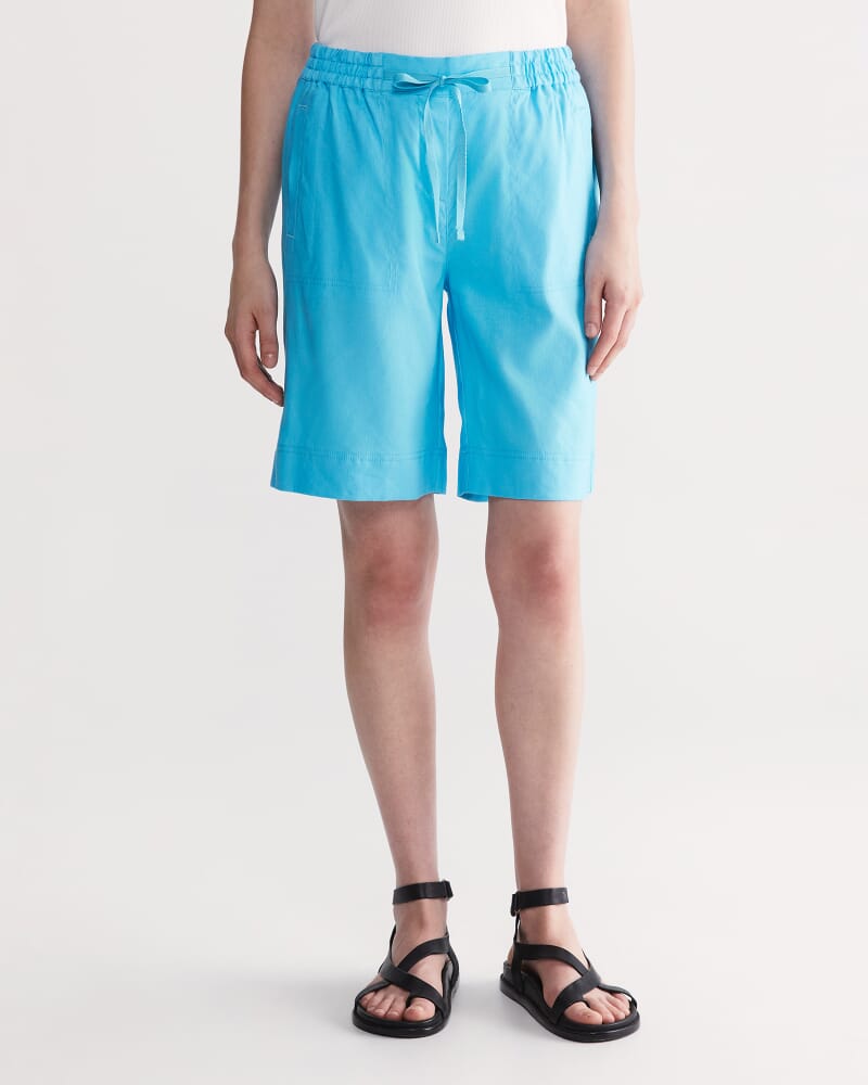 Rosa Linen Short in REEF