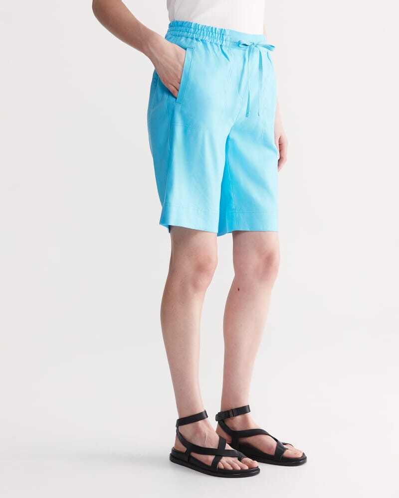 Rosa Linen Short in REEF