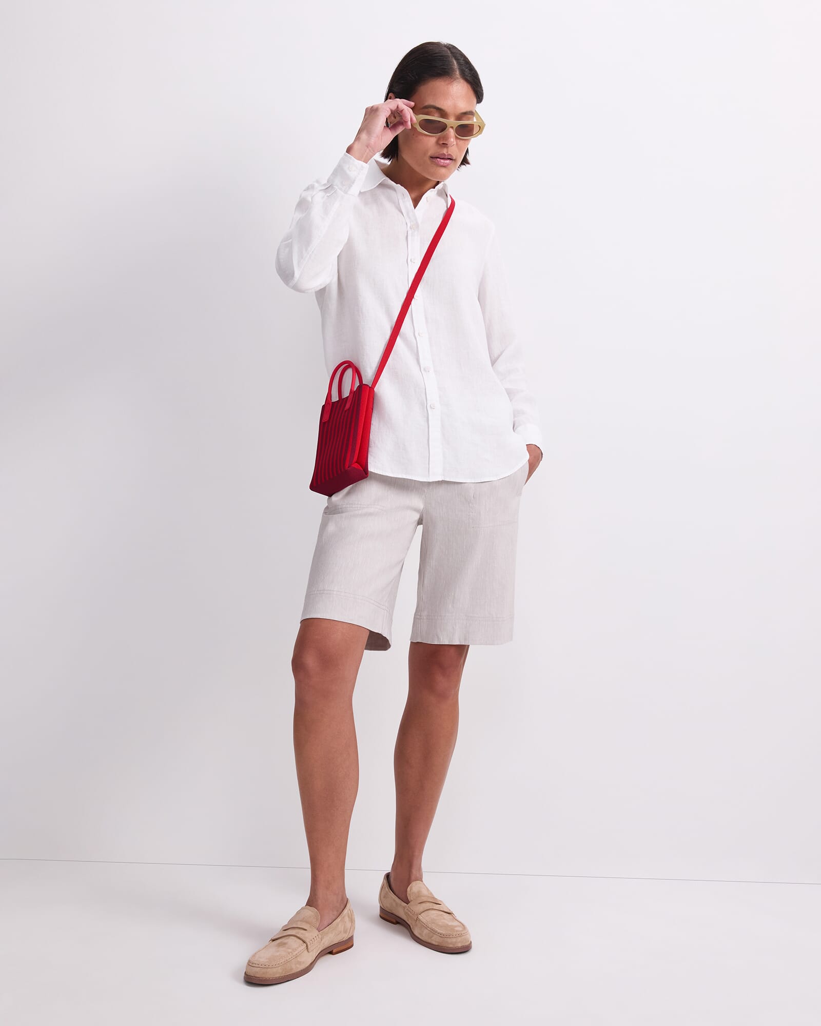 Rosa Linen Short