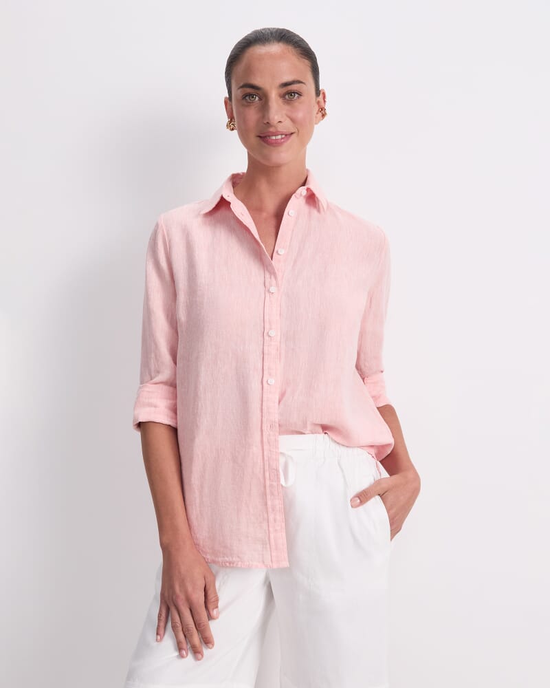 Rosa Linen Short in WHITE