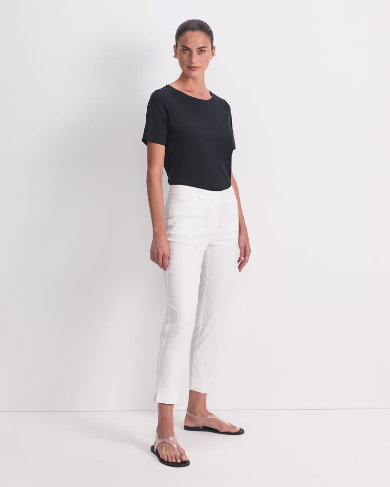 Venus Capri Pant in WHITE