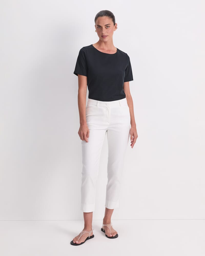 Venus Capri Pant in WHITE