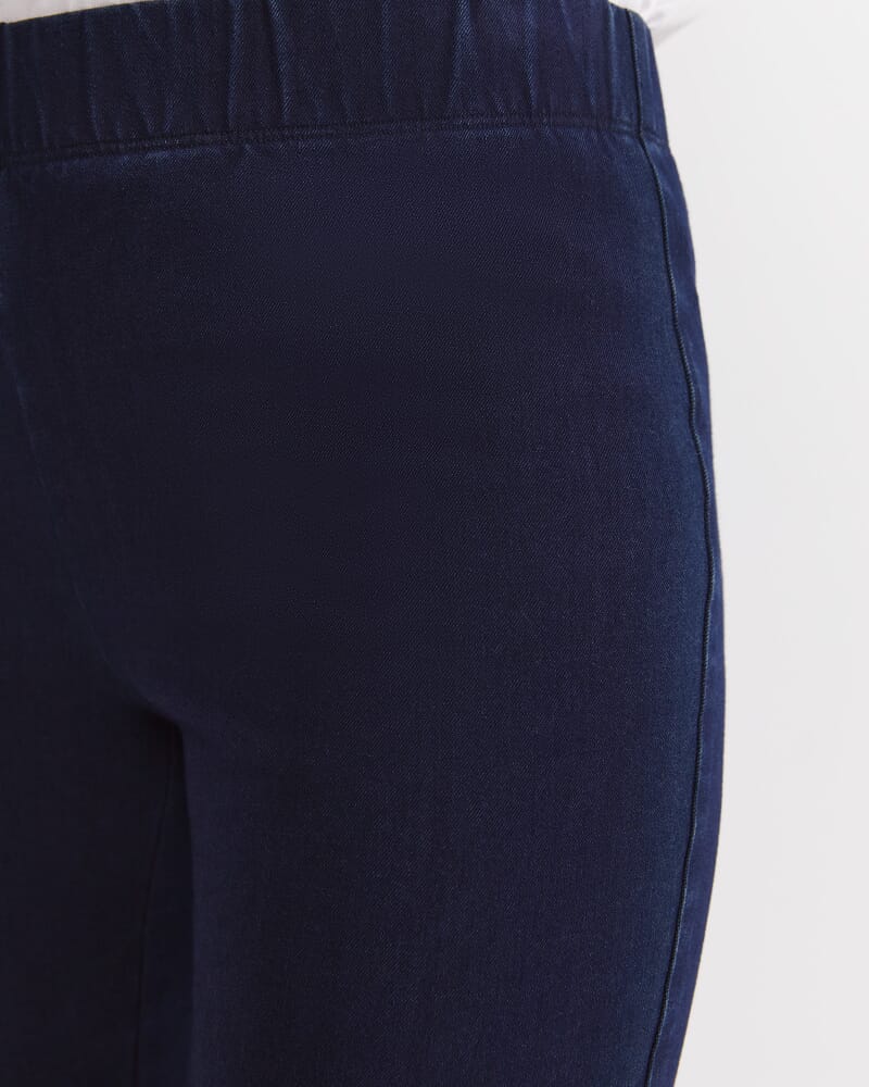 Felicity Denim Pull On Pant in INDIGO