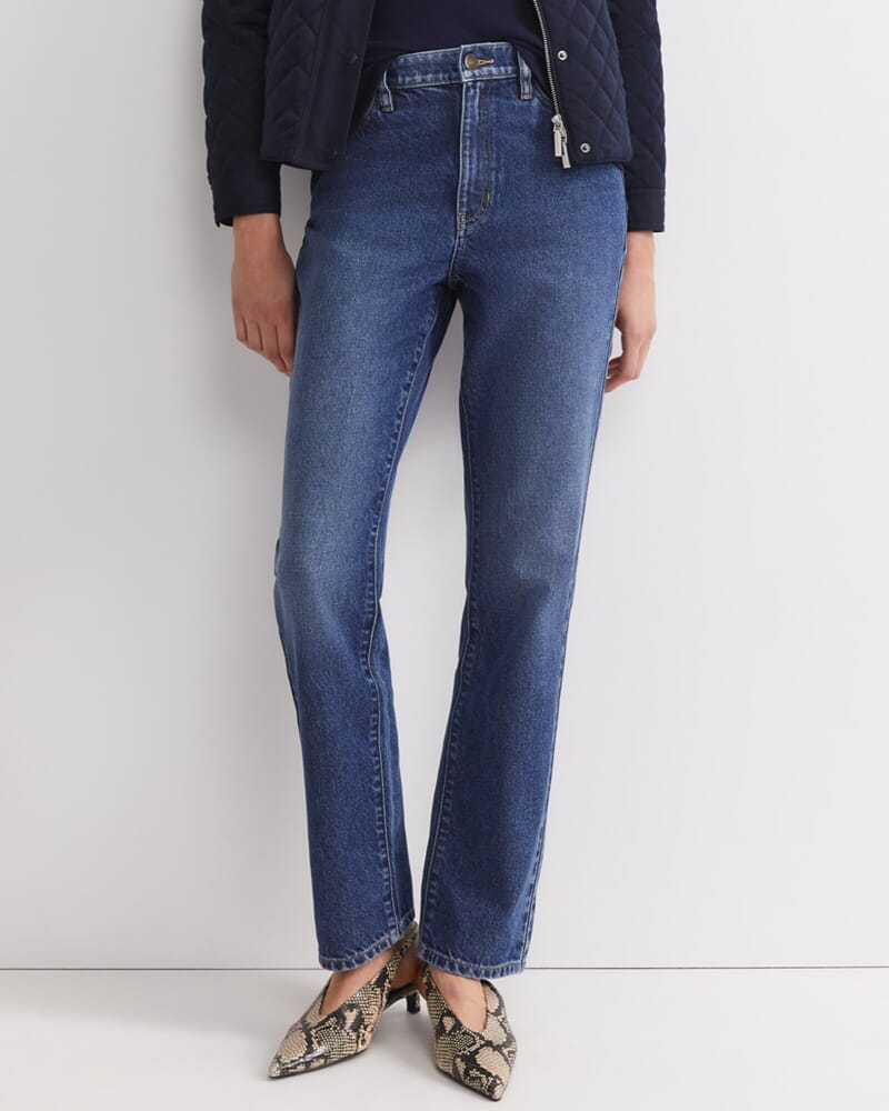 Vera Quilted Jacket in NAVY