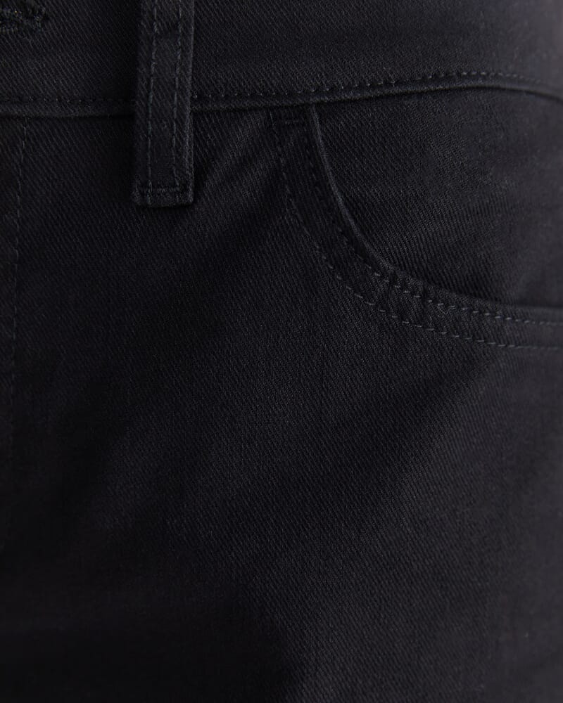 Simone Straight Jean in BLACK