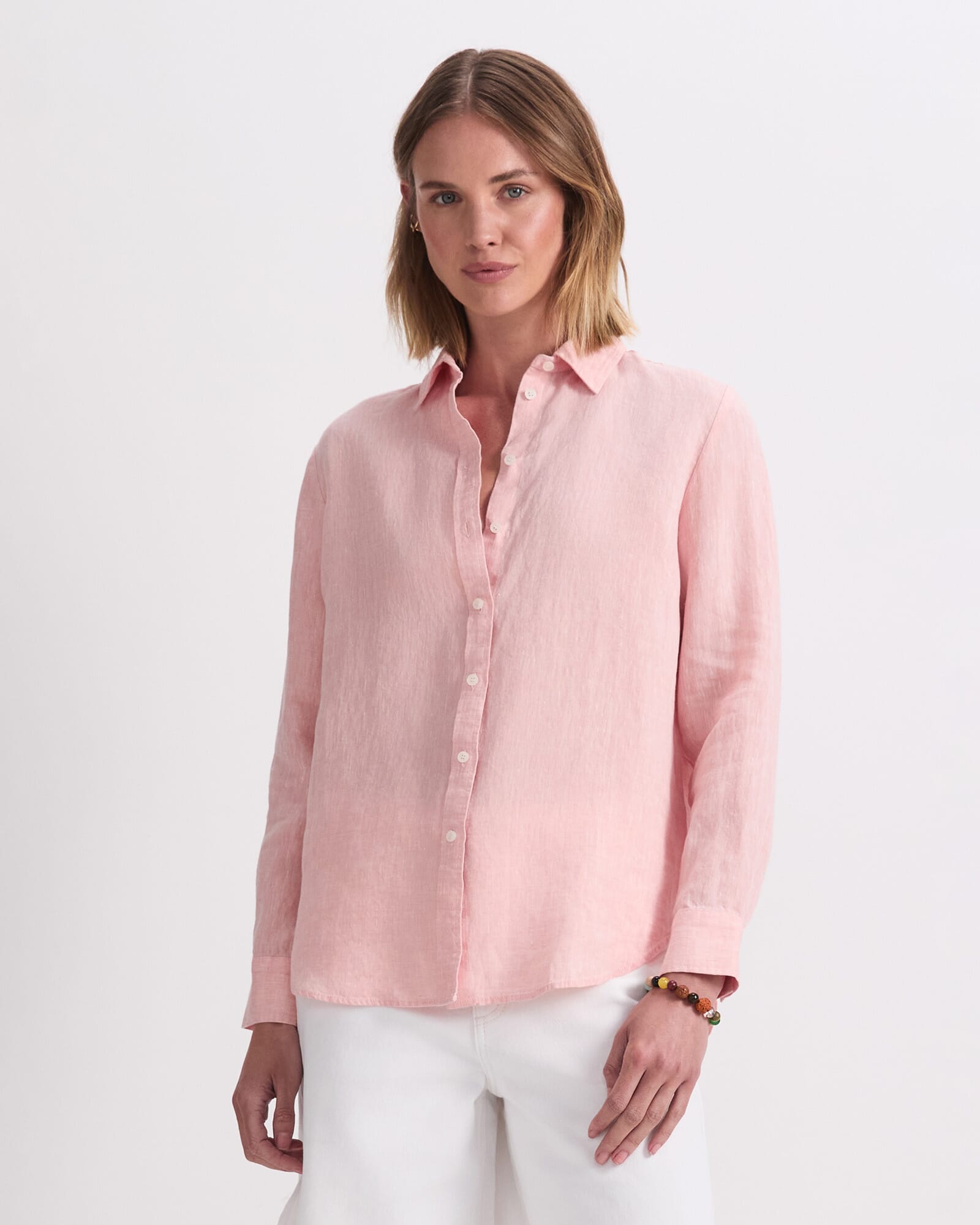 Dahlia Long Sleeve Linen Shirt