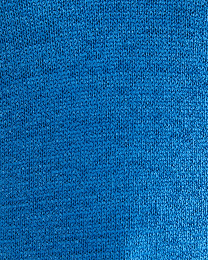 Josie Tape Yarn Singlet in COVE BLUE