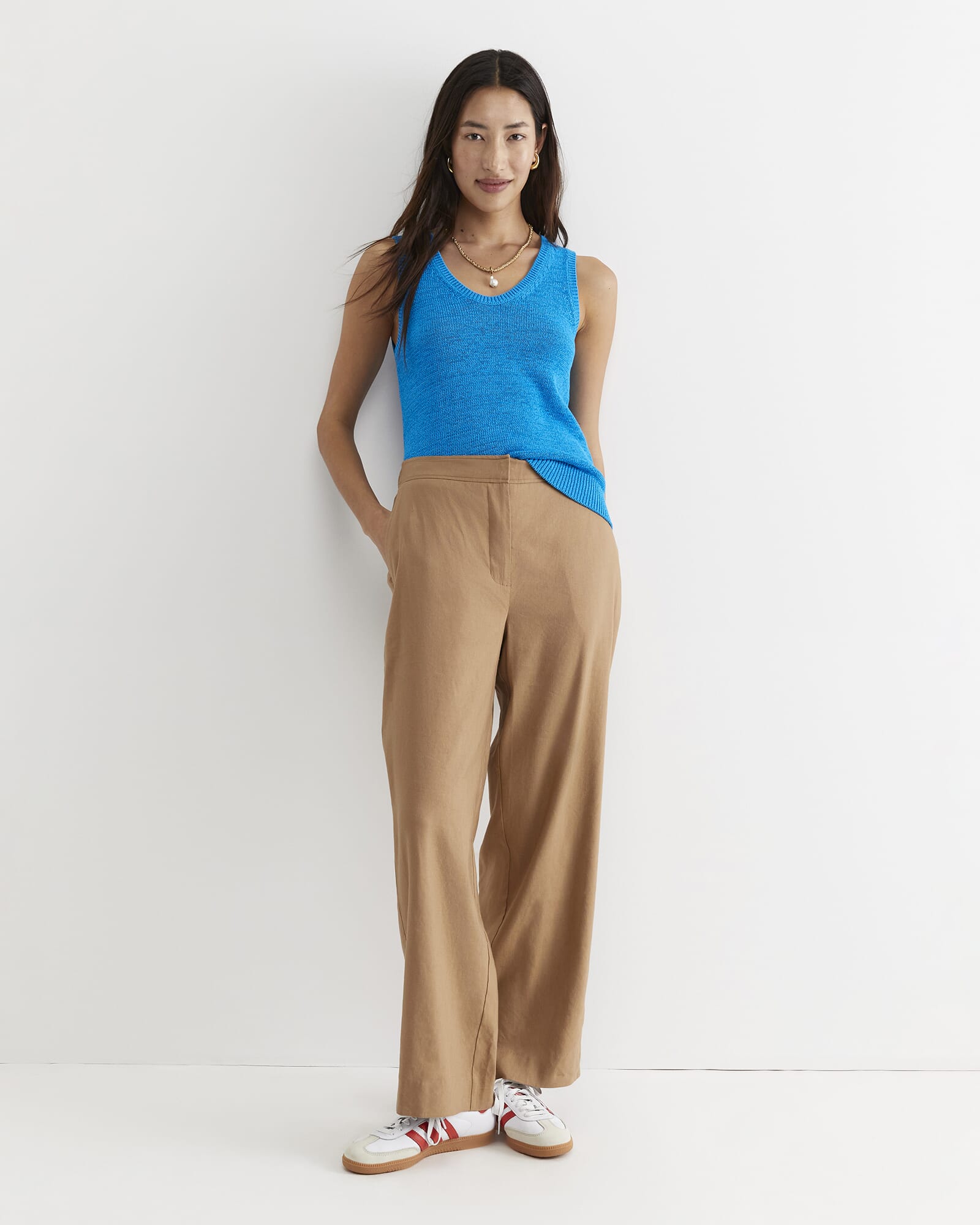 Josie Tape Yarn Singlet