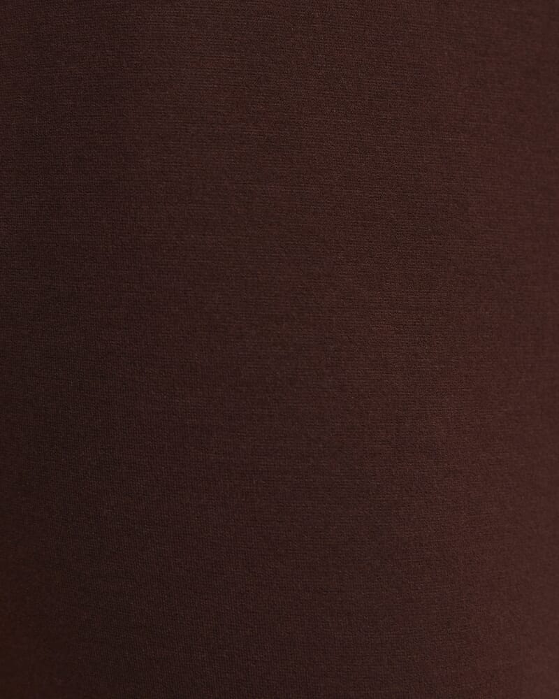 Evie Ponte Pant in CHOCOLATE