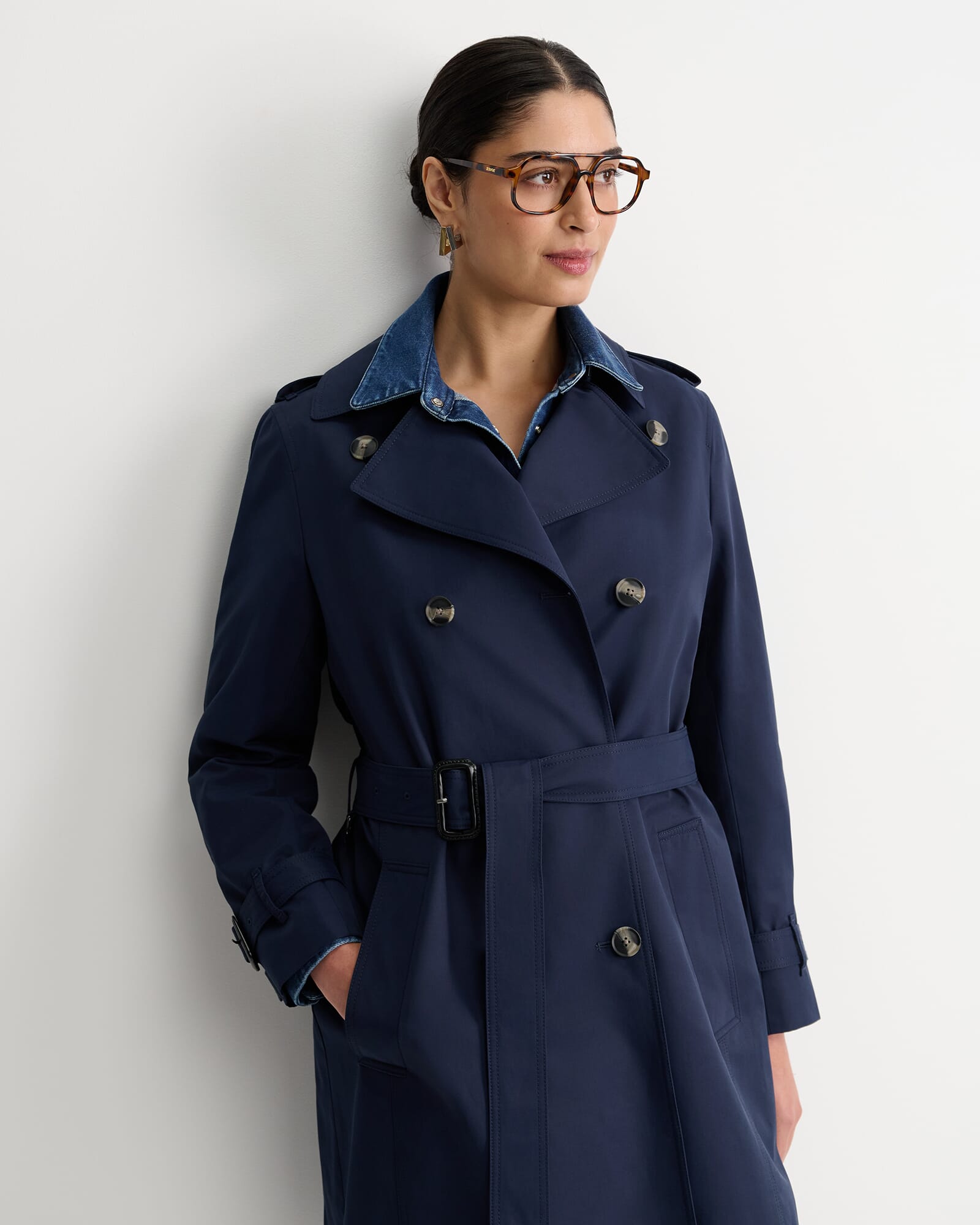 Audrey Short Trench