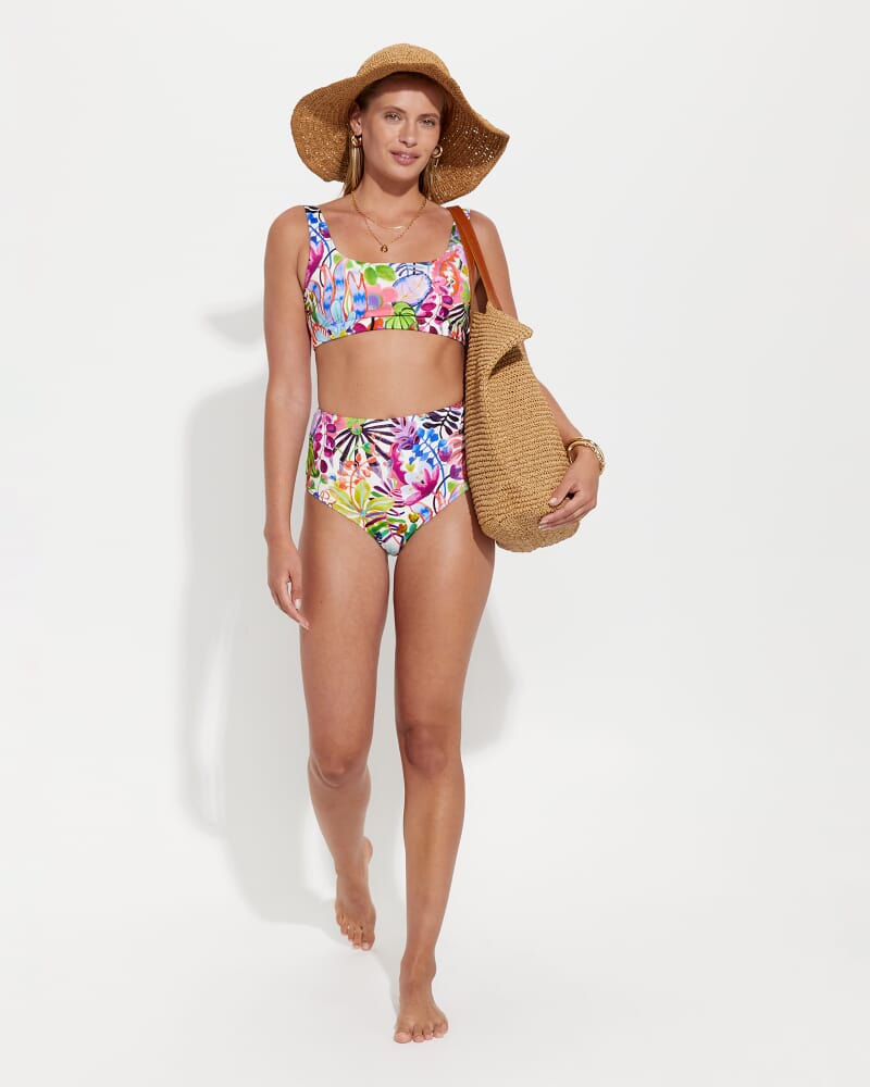 Jungle Liberty Swim Bottom in MULTI