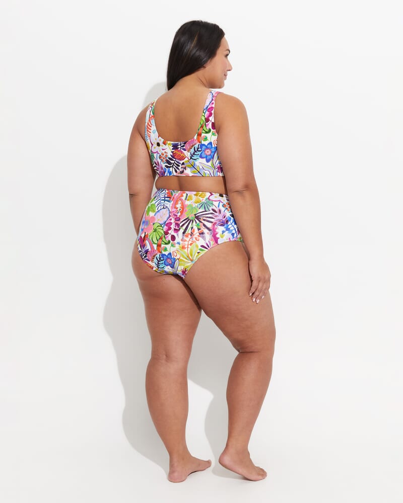 Jungle Liberty Swim Bottom in MULTI
