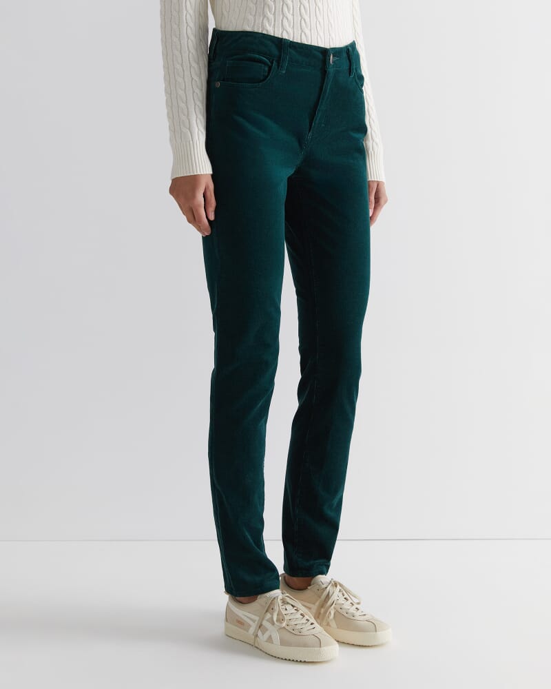 Cleo Cord Jean in PINE